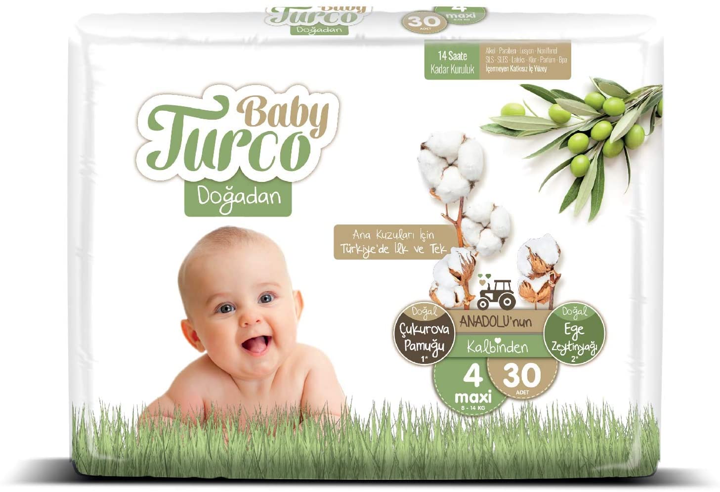 Baby Turco Doğadan Bebek Bezlerinde İndirim!